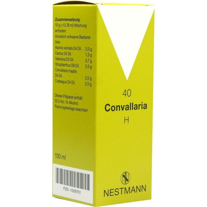 CONVALLARIA H Nr.40 Tropfen
