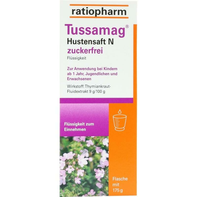 TUSSAMAG Hustensaft N zuckerfrei