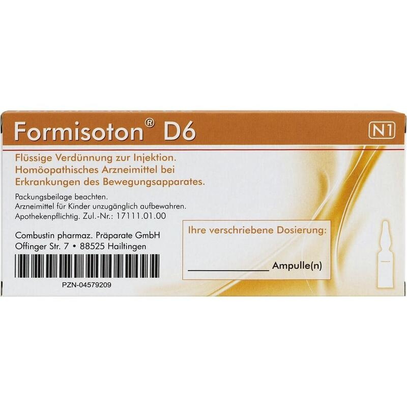 FORMISOTON D 6 Ampullen