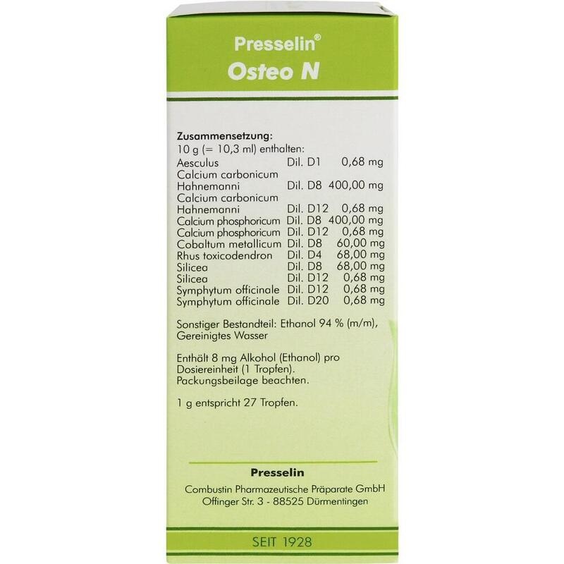 PRESSELIN Osteo N Tropfen zum Einnehmen