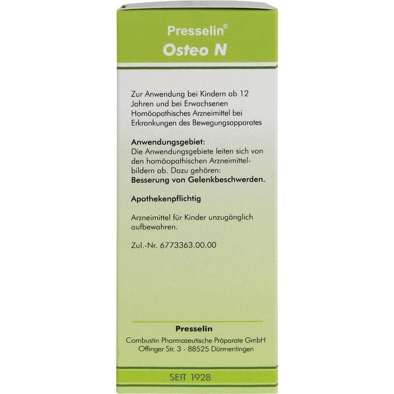 PRESSELIN Osteo N Tropfen zum Einnehmen