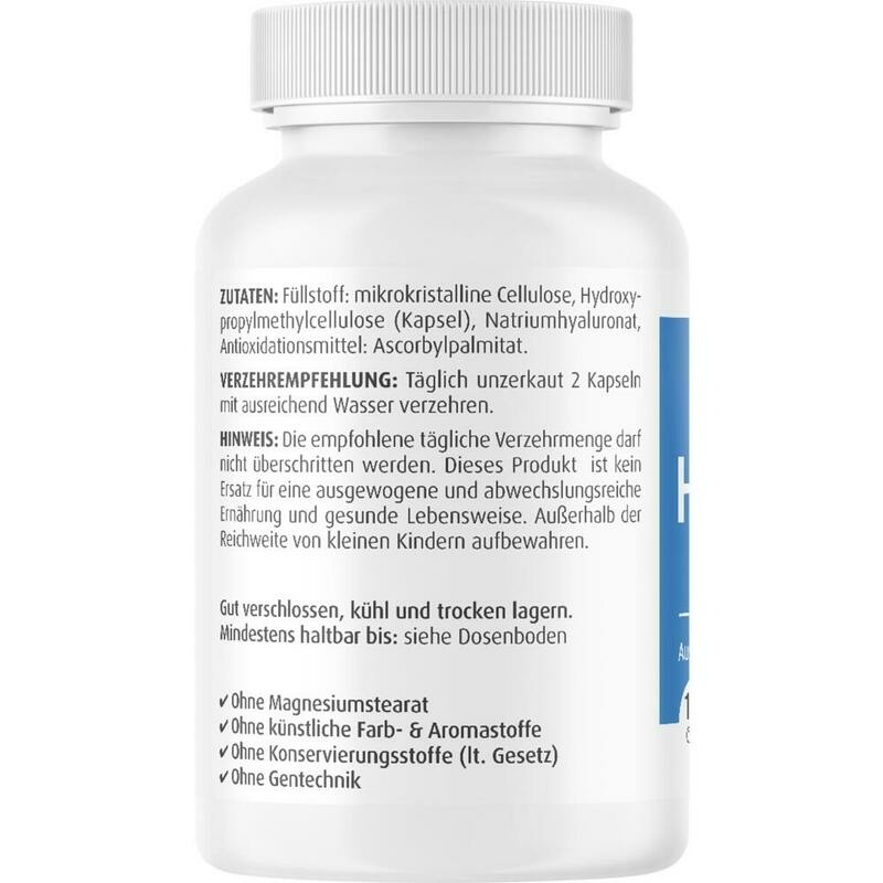 HYALURONSÄURE 50 mg Caps