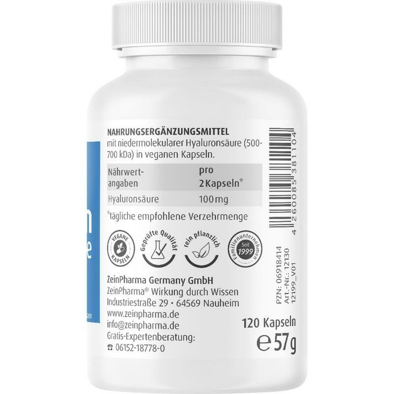 HYALURONSÄURE 50 mg Caps