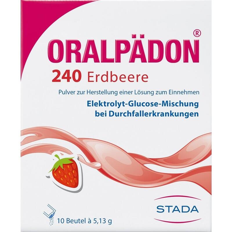 ORALPÄDON 240 Erdbeere Btl. Pulver