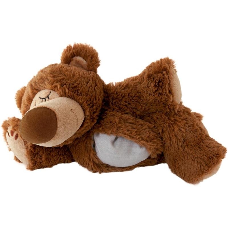 WÄRME STOFFTIER Sleepy B.braun Kräuter herausn.Ki.