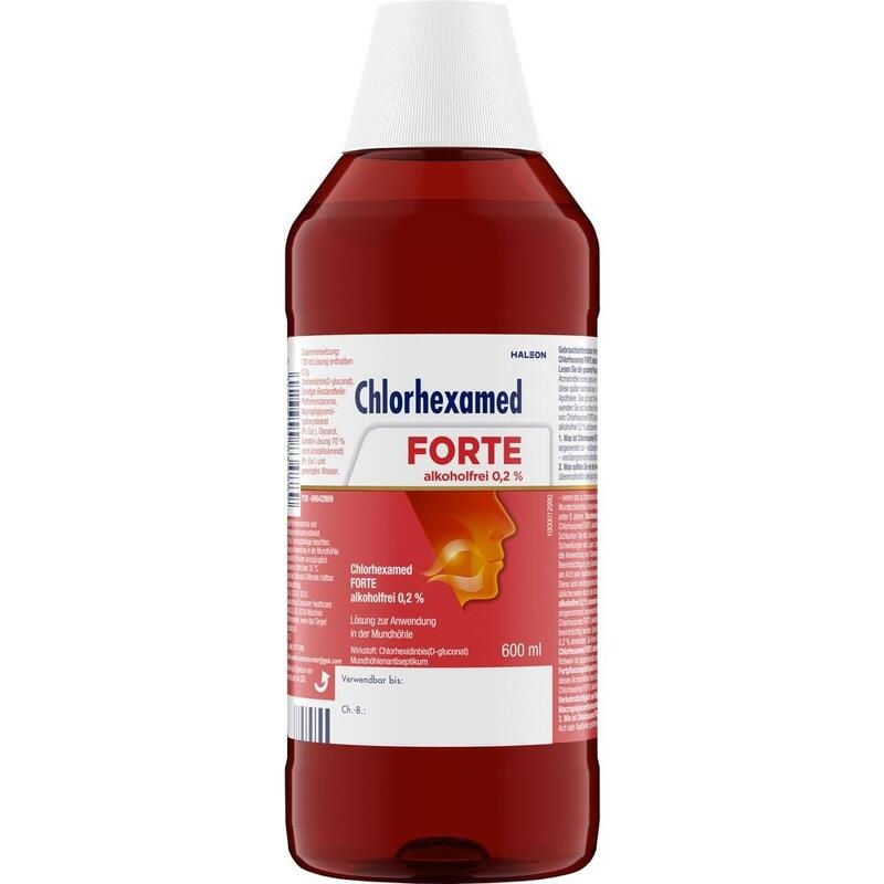 CHLORHEXAMED FORTE alkoholfrei 0,2% Lösung