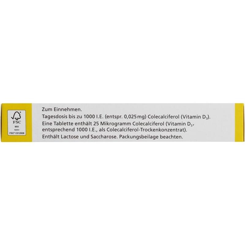 DEKRISTOL 1.000 I.E. Tabletten