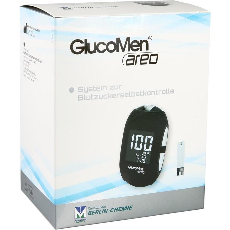 GLUCOMEN areo Blutzuckermessgerät Set mg/dl