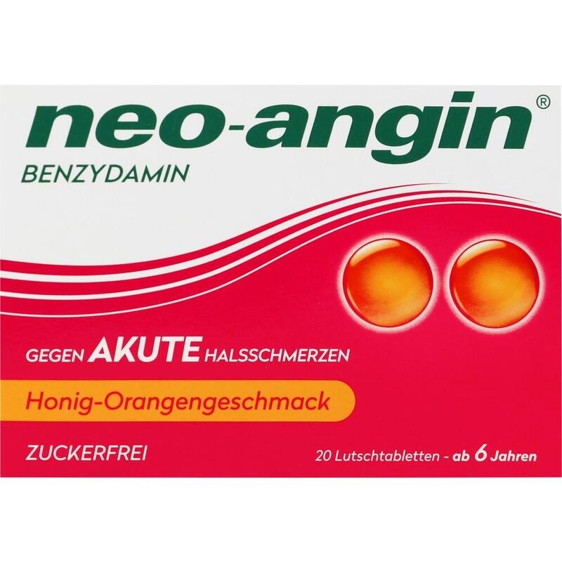NEO-ANGIN Benzydamin akute Halsschmerz.Honig-Oran.