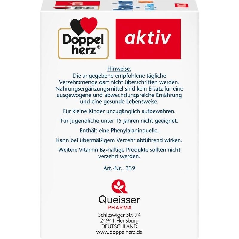 DOPPELHERZ Magnesium+B Vitamine DIRECT Pellets