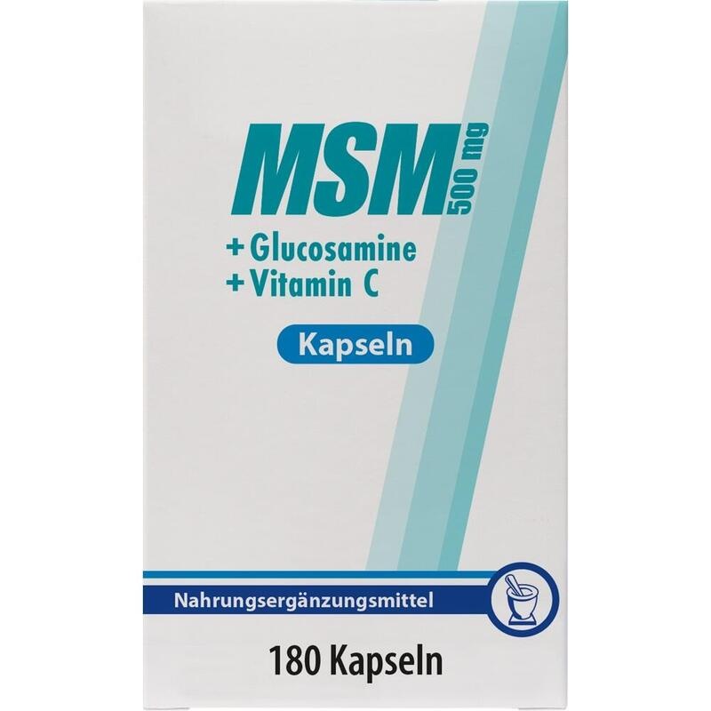 MSM 500 mg+Glucosamine Kapseln