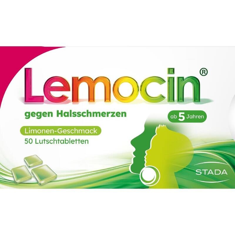 LEMOCIN gegen Halsschmerzen Lutschtabletten