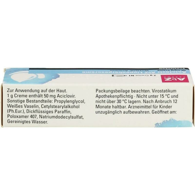 ACICLOVIR AbZ Lippenherpescreme