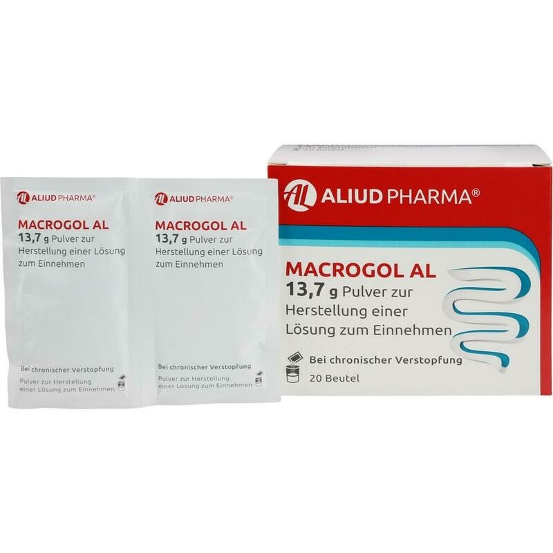 MACROGOL AL 13,7 g Plv.z.Her.e.Lsg.z.Einnehmen