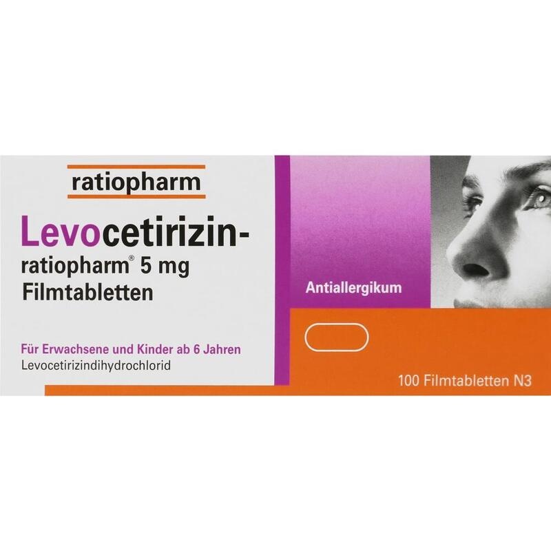 LEVOCETIRIZIN-ratiopharm 5 mg Filmtabletten