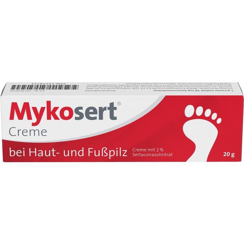 MYKOSERT Creme bei Haut- und Fußpilz