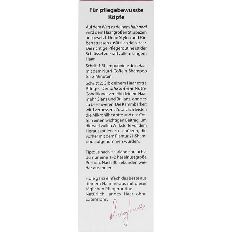 PLANTUR 21 langehaare Nutri-Conditioner