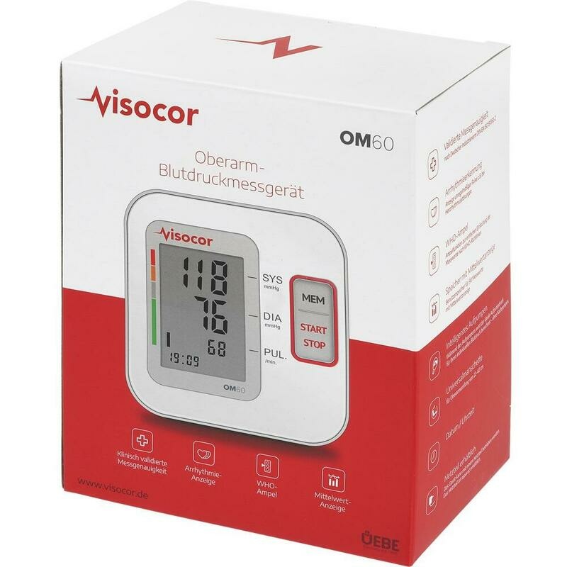 VISOCOR Oberarm Blutdruckmessgerät OM60