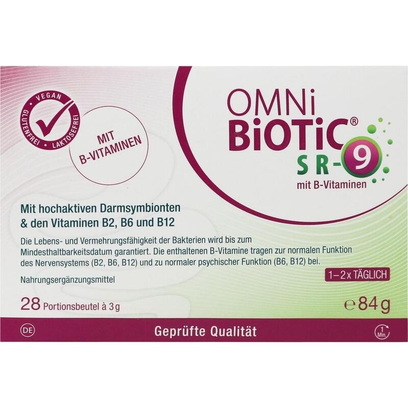 OMNI BiOTiC SR-9 mit B-Vitaminen Pulver Beutel