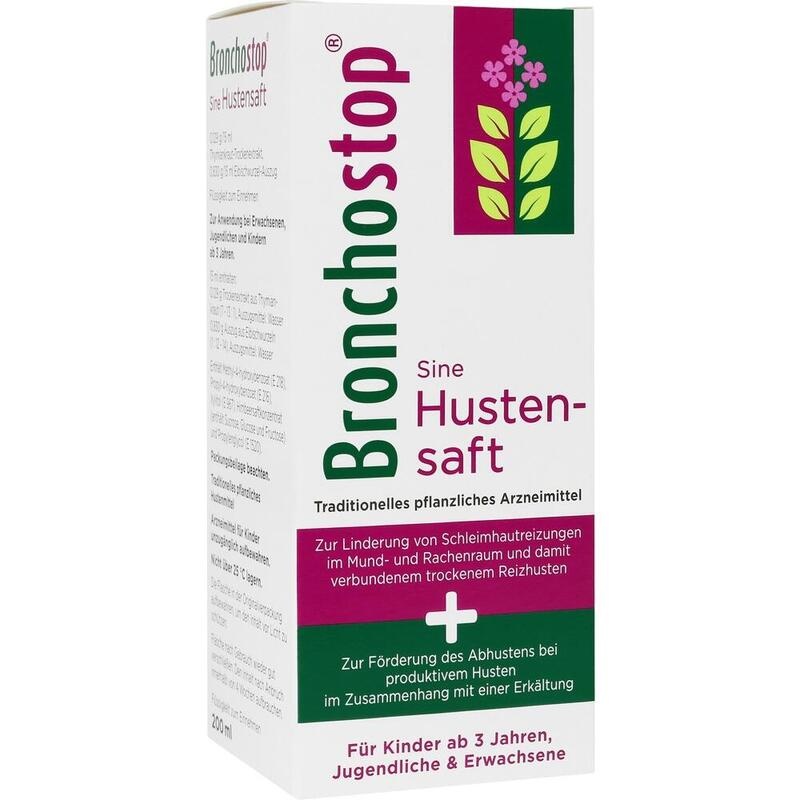 BRONCHOSTOP Sine Hustensaft