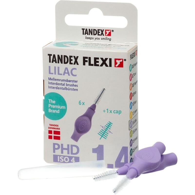 TANDEX FLEXI Interdentalb.PHD 1.4/ISO 4 lilac