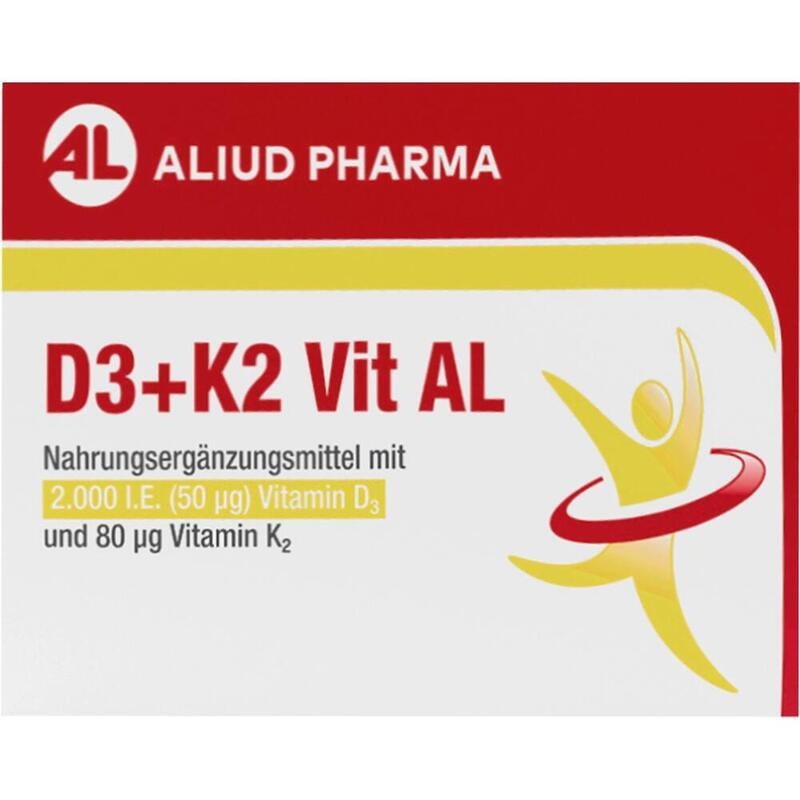 D3+K2 Vit AL 2000 I.E./80 μg Kapseln