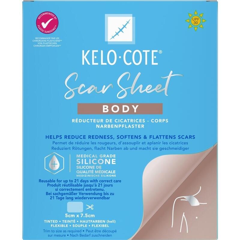 KELO-COTE Silikon-Narbenpflaster Körper