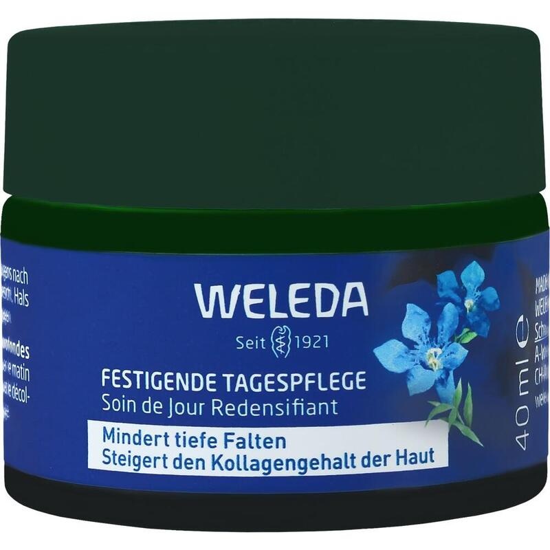 WELEDA festigende Tagespflege blauer Enzian&Edelw.