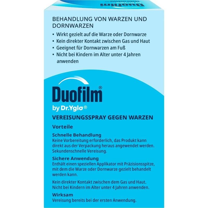 DUOFILM Vereisungsspray gegen Warzen