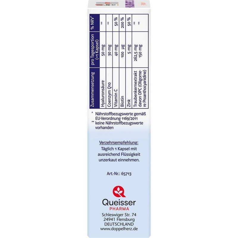 DOPPELHERZ Hyaluron+OPC system Kapseln