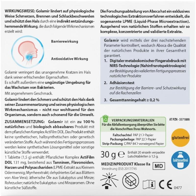 GOLAMIR Lutschtabletten