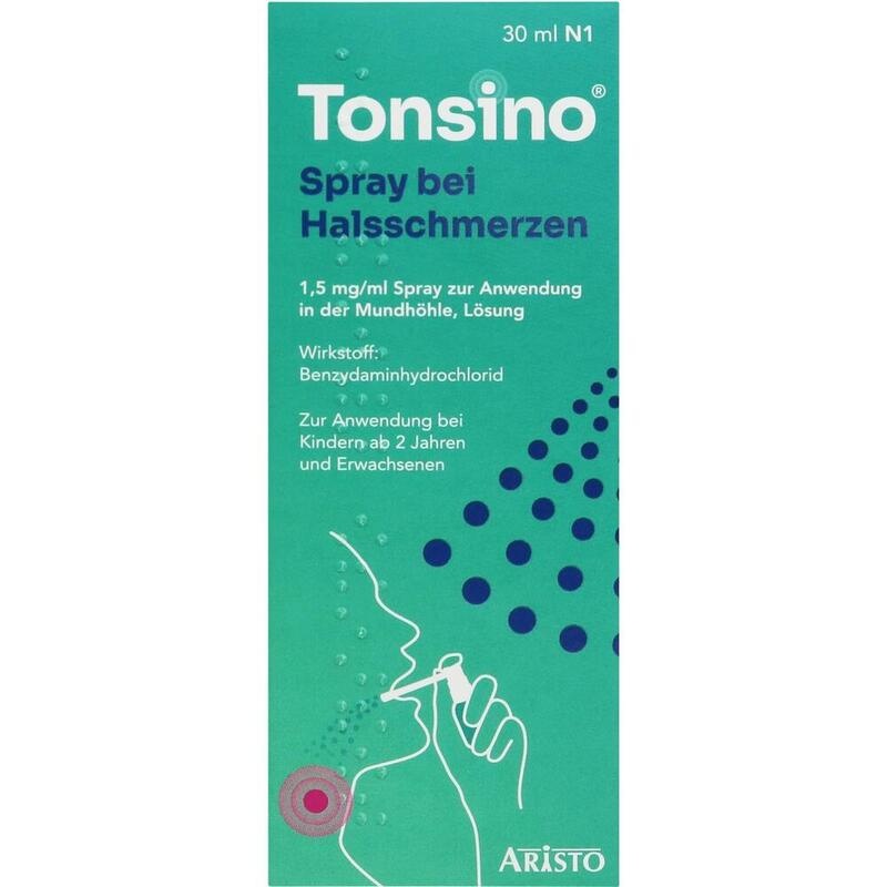 TONSINO Spray b.Hals.1,5mg/ml Spr.z.Anw.i.d.Mundhö