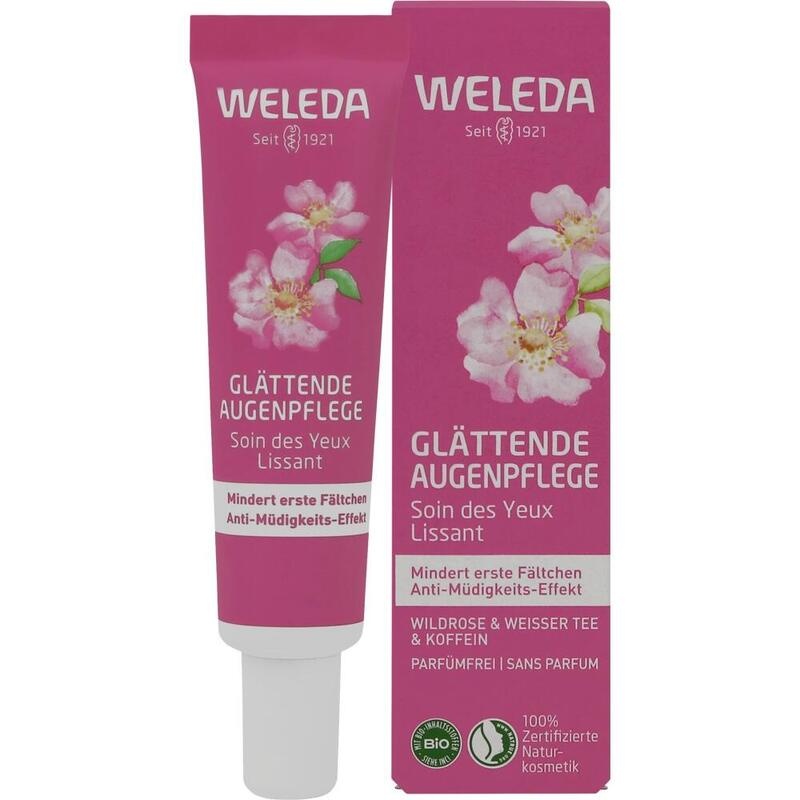 WELEDA glättende Augenpflege Wildrose & weißer Tee