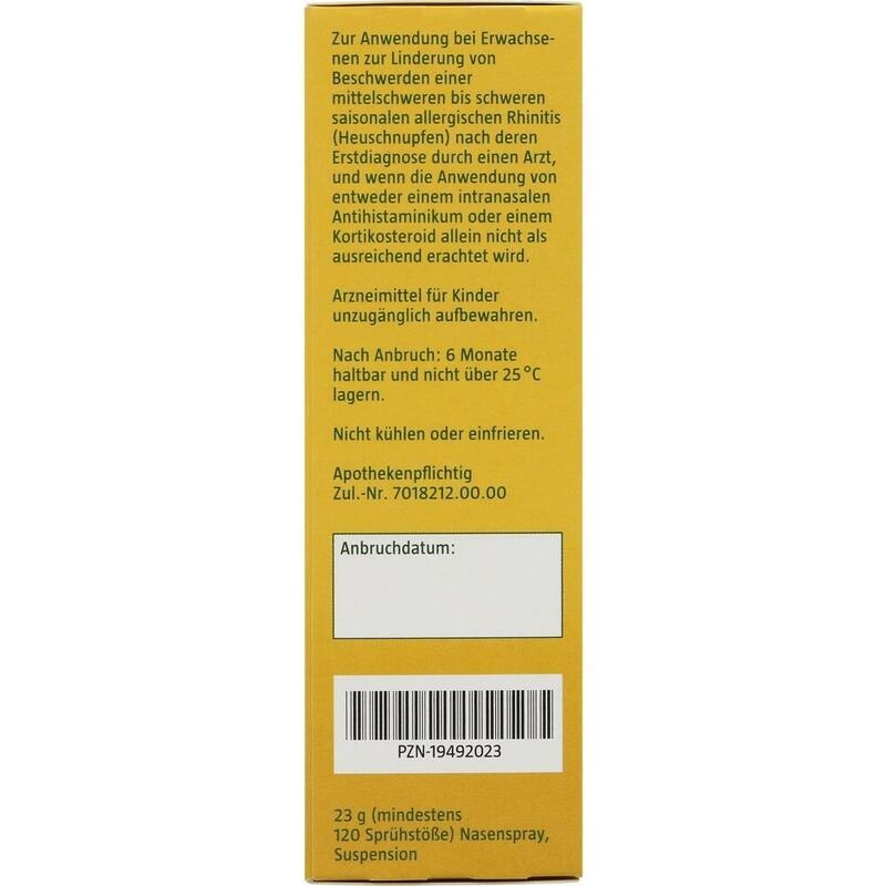 LORANO Azelastin/Fluticason Allergiespr.b.Heuschn.